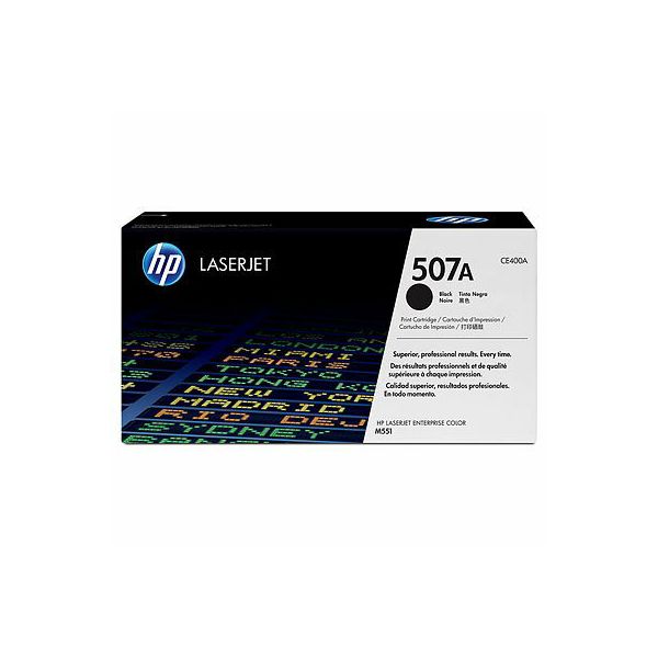 HP CE400A 507A Black Orginalni toner