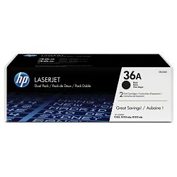 HP CB436AD 36A Black Originalni toner, dvostruko pakiranje