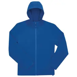 Jakna zip muška B&C Hooded Softshell azurno plava 3XL!!