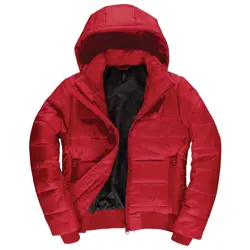 Jakna zip ženska B&C Superhood crvena L!!