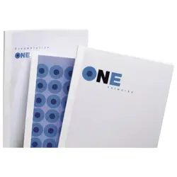 Korice za termo uvez  8mm 240g glatke A4 pk100 GBC.IB370052 bijele