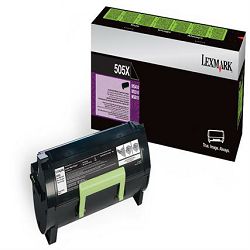 LEXMARK 505X 50F5X00 BLACK ORGINALNI TONER