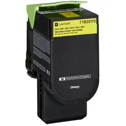 Lexmark 71B20Y0 Yellow Originalni toner