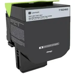 Lexmark 71B2HK0 Black Originalni toner