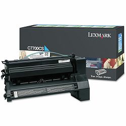 LEXMARK C77X C7700CS CYAN ORGINALNI TONER