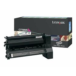 LEXMARK C77X C7700MS MAGENTA ORGINALNI TONER