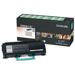 LEXMARK E260 E260A11E BLACK ORGINALNI TONER