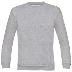 Majica dugi rukavi B&C Set In kids 280g 5/6 svijetlosiva!!