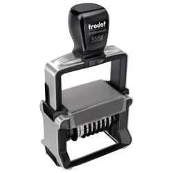 Numerator Professional  8mjesta+tekst ploča Trodat 5558/PL