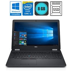 Dell Latitude E5570 Intel i5-6440HQ, SSD + Docking Station