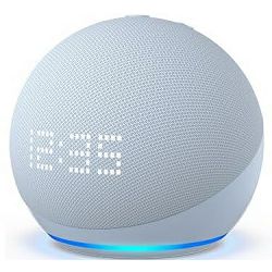 pametni zvučnik Amazon Echo Dot 5 sa satom, plavi