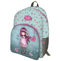 Ruksak školski 2 zipa Cherry Blossom Gorjuss 693GJ13