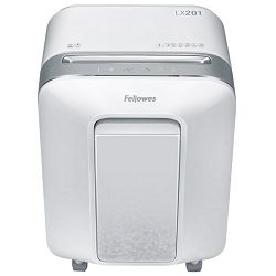 Uništavač dokumentacije  12 listova MicroCut  LX-201 Fellowes 5050101 bijeli