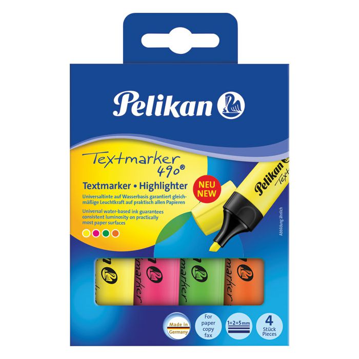Signir 2-5mm 490 Pelikan 814058 4boje blister