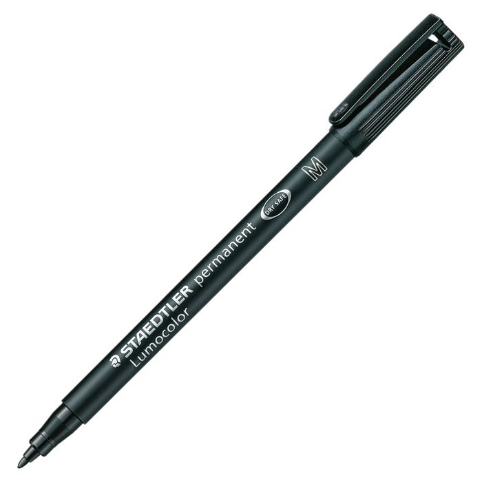 Marker permanentni 1mm Lumocolor Staedtler 317-9 BKDA crni blister