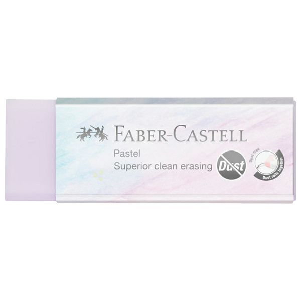 Gumica Pastel PVC and dust-free Faber Castell 187392 sortirano