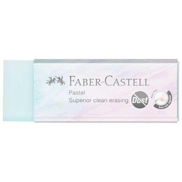 Gumica Pastel PVC and dust-free Faber Castell 187392 sortirano