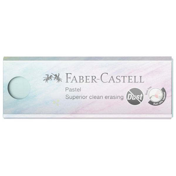 Gumica Pastel PVC and dust-free Faber Castell 187392 sortirano
