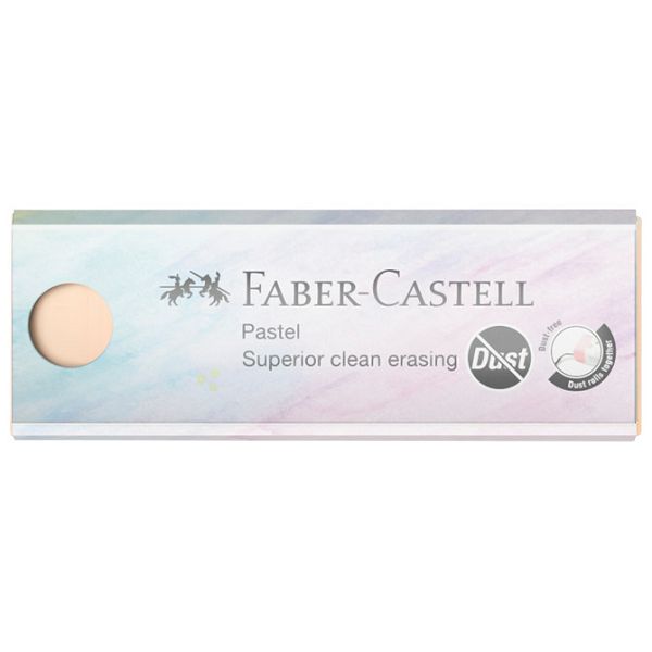 Gumica Pastel PVC and dust-free Faber Castell 187392 sortirano