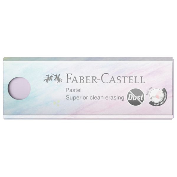 Gumica Pastel PVC and dust-free Faber Castell 187392 sortirano