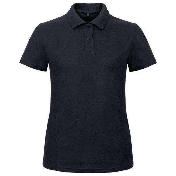 Majica kratki rukavi polo B&C ID.001/women 180g tamno plava L