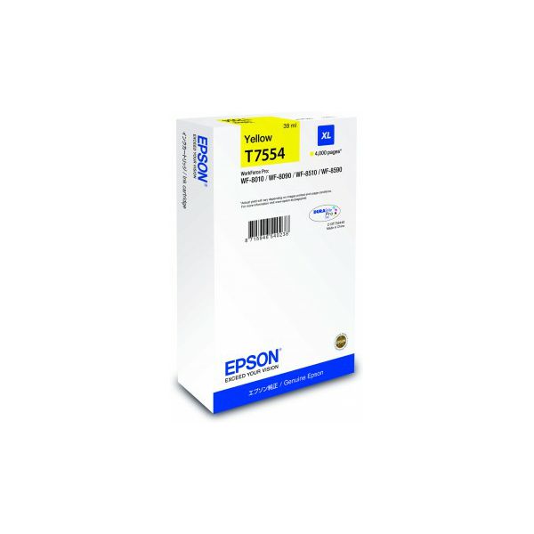 Epson T7554 XL Yellow Originalna tinta