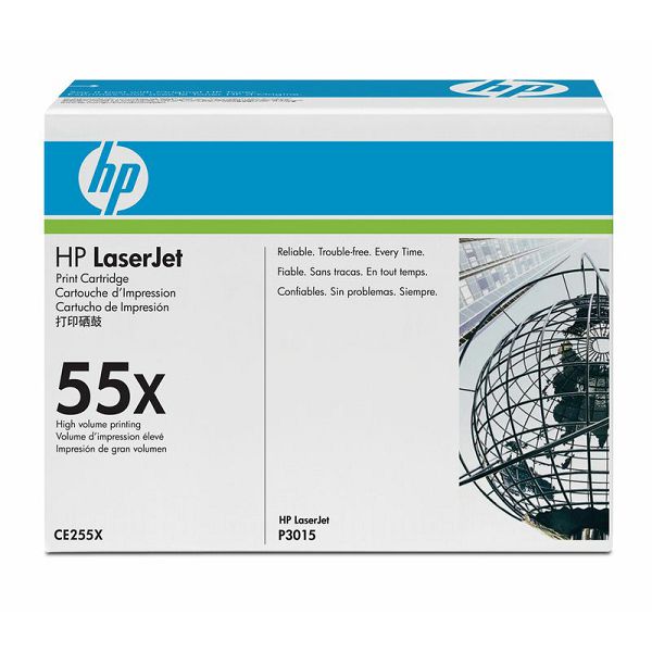 HP CE255X 55X Black Orginalni toner