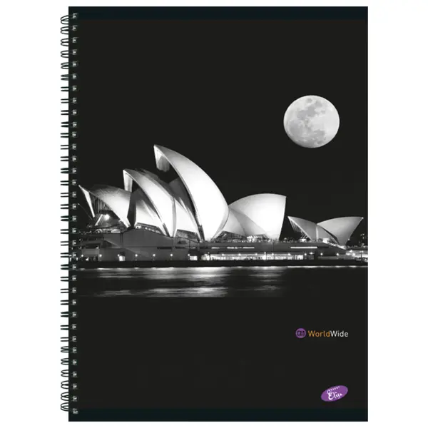 Blok kolegij A4 karo 70L Cities By Night Elisa