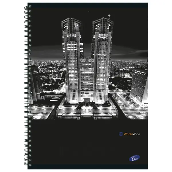 Blok kolegij A4 karo 70L Cities By Night Elisa