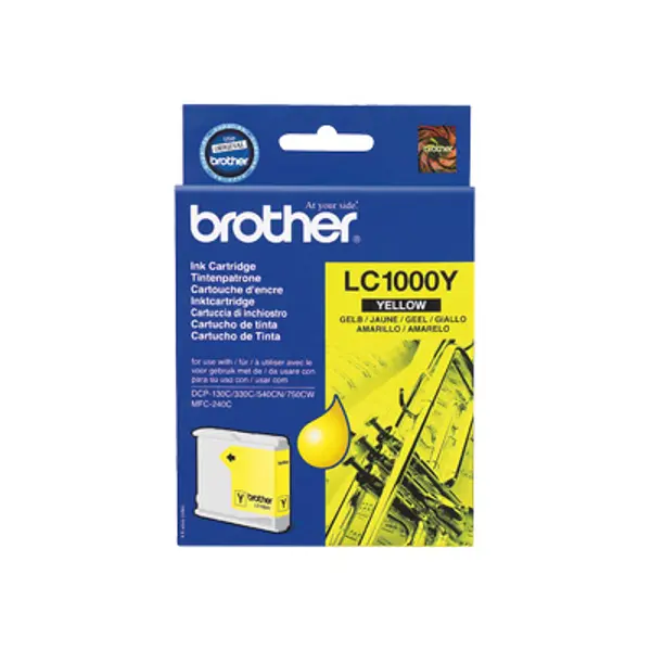 BROTHER LC1000Y ink yellow 400pages