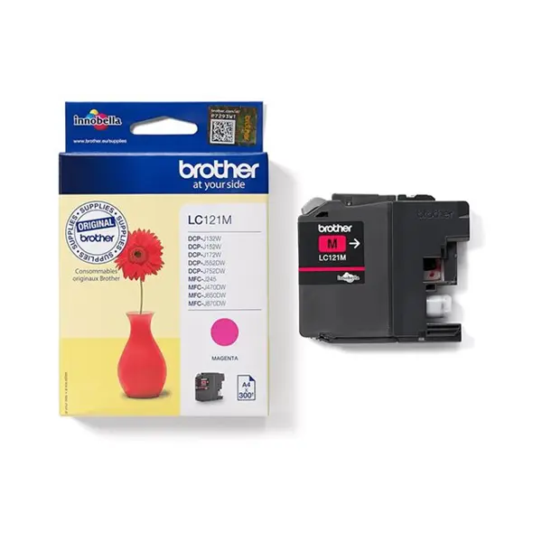 BROTHER LC121M ink magenta 300pages