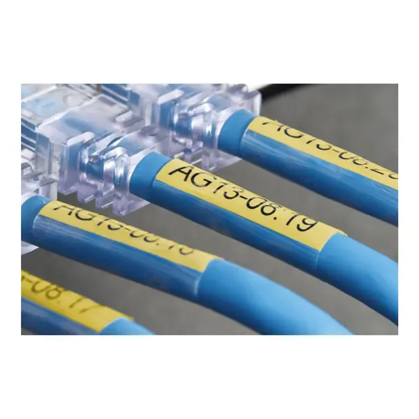 BROTHER TZeSL661 tape Black on Yellow