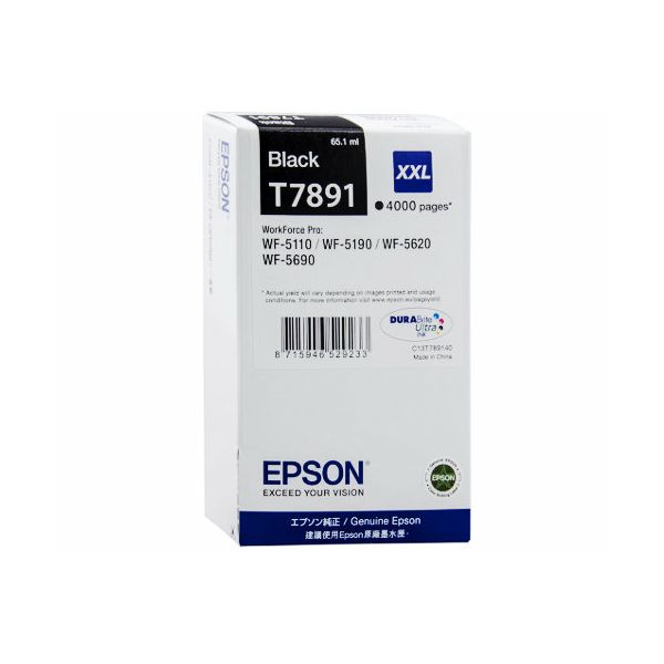 Epson T7891 XXL Black Orginalna tinta