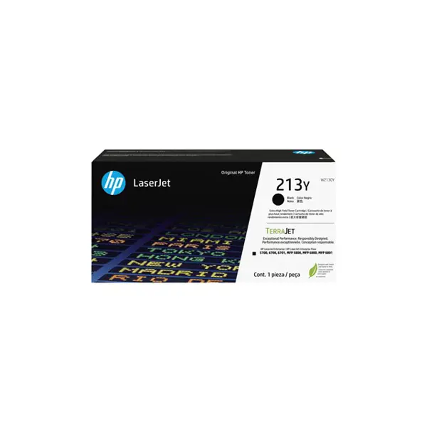 HP 213Y Blk Original LaserJet Toner Crtg