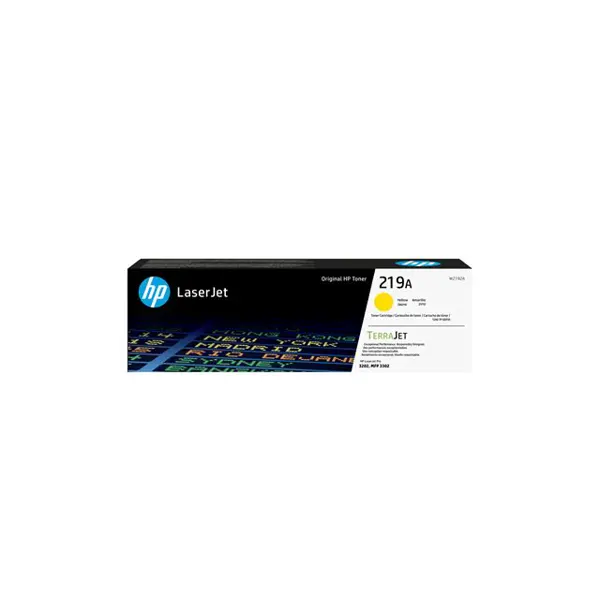 HP 219A Yellow Org LJ Toner Cartridge