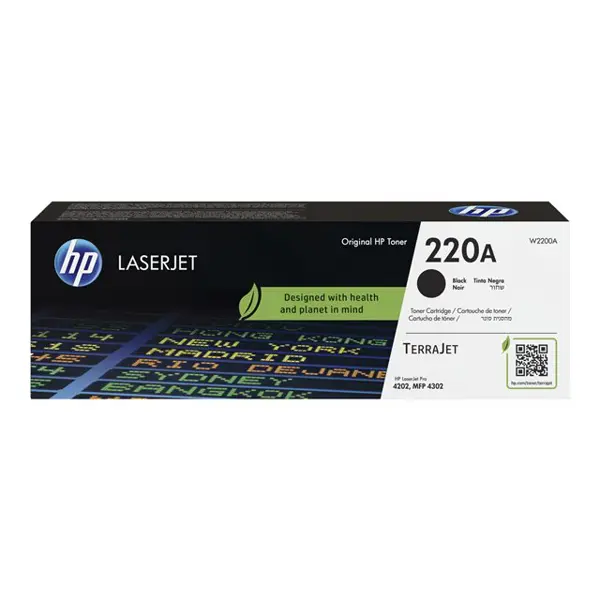 HP 220A Black Original LaserJet Toner