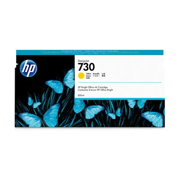 HP 730 300-ml Yellow Ink Cartridge