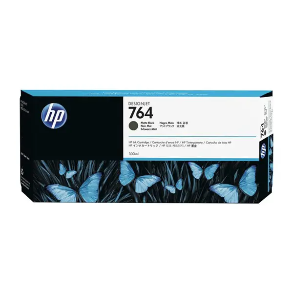HP 764 300ml Matte Blank Ink Cartridge
