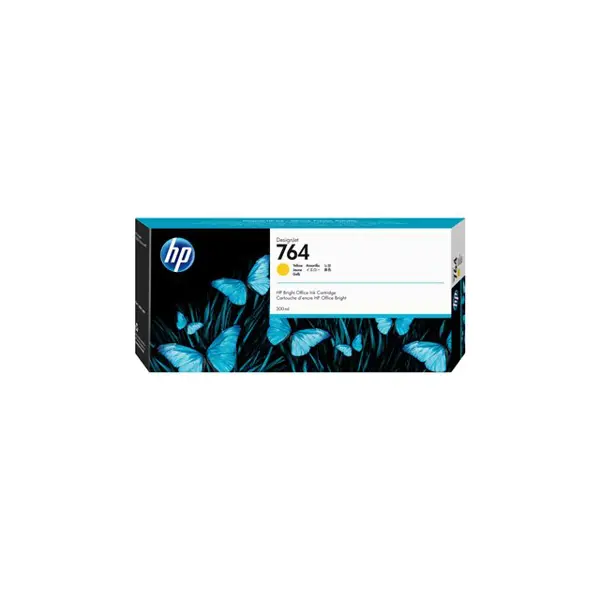 HP 764 300ml Yellow Ink Cartridge
