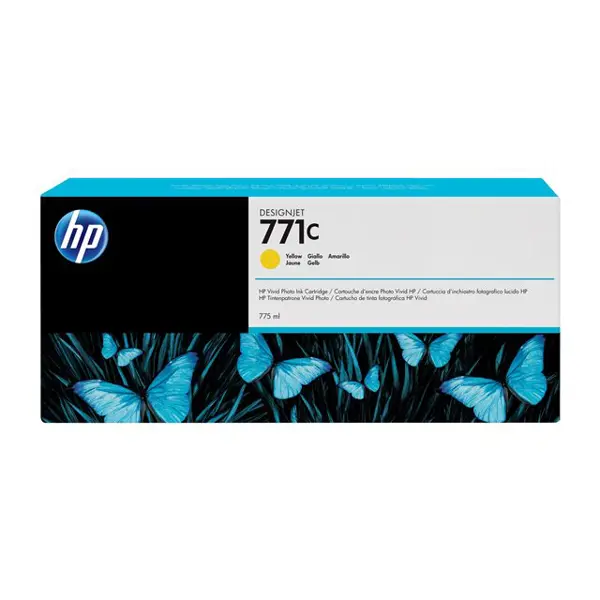 HP 771C 775-ml Yellow DesignJet Ink Cartridge