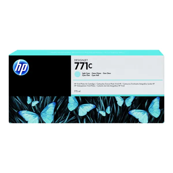 HP 771C Ink Light Cyan 775-ml Designjet