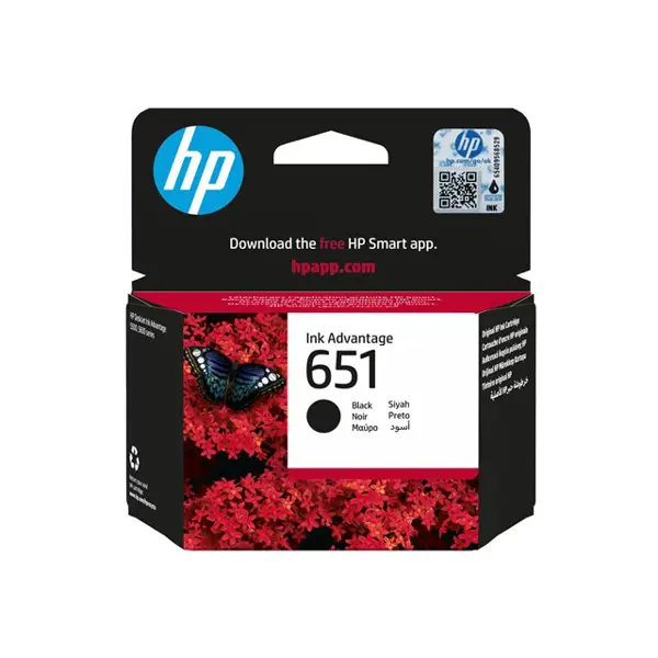 HP C2P10AE No.651 Black Orginalna tinta