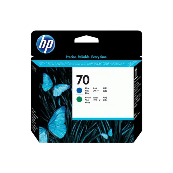 HP C9408A No.70 Blue/Green Orginalna glava