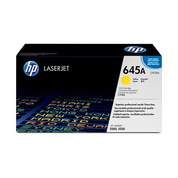 HP C9732A 645A Yellow Orginalni toner