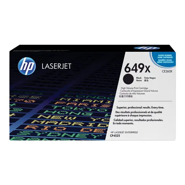 HP CE260X 649X Black Orginalni toner