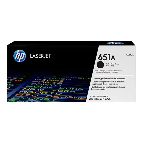 HP CE340A 651A Black Originalni toner