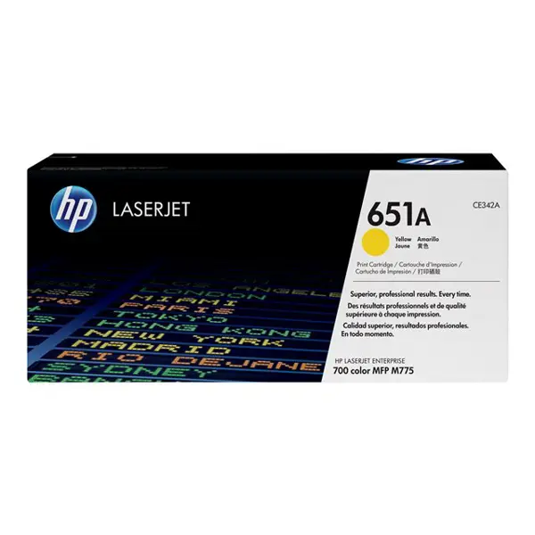 HP CE342A 651A Yellow Originalni toner