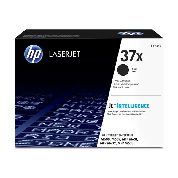 HP CF237X 37X LaserJet Toner Cartridge Black HY