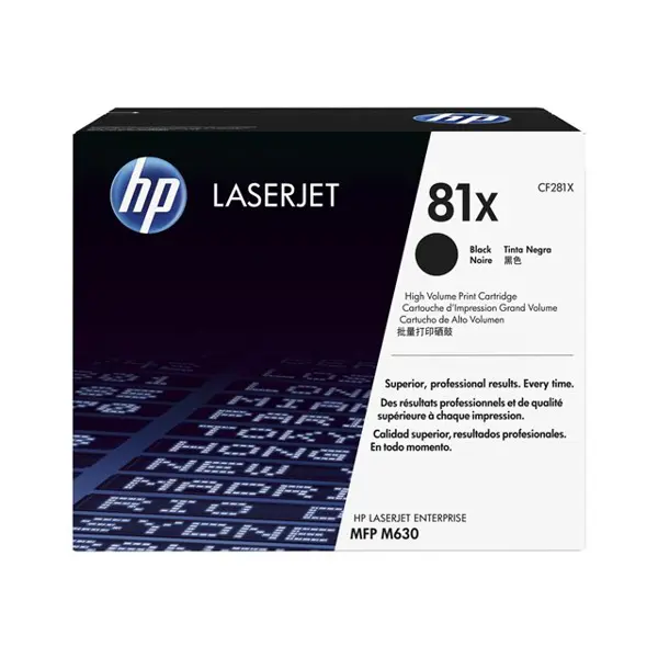 HP CF281X 81X Black Orginalni toner