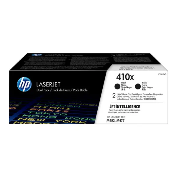 HP CF410XD 410X Black originalni toner, dvostruko pakiranje